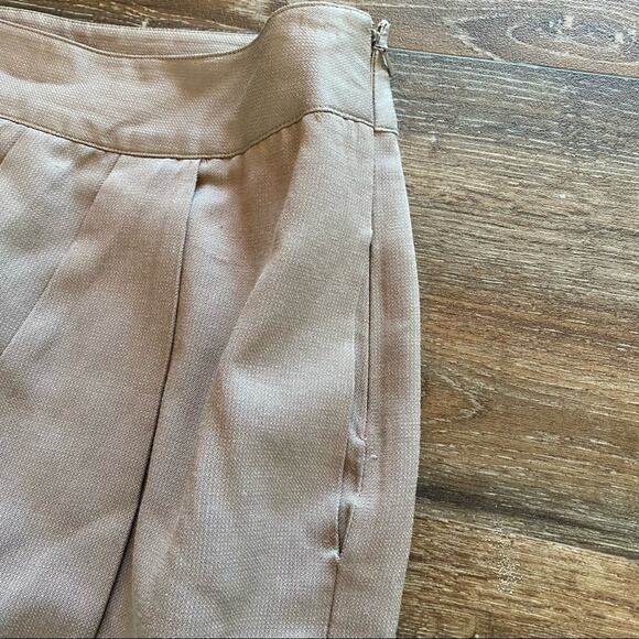 Sine Tailored Curved Pleated Front Skirt Size 2 - Picture 4 of 10